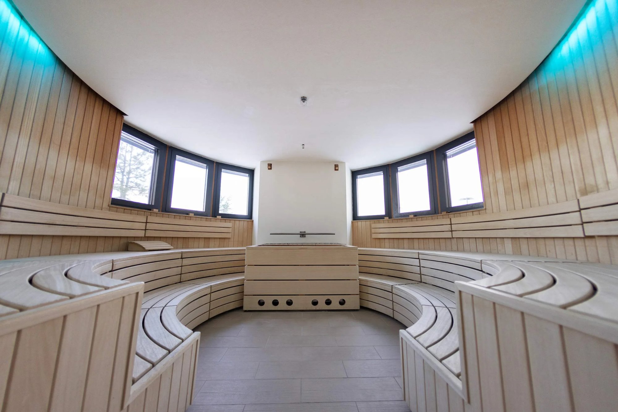 Rose petal hammam steam room at KurSpa Sparkling Hill