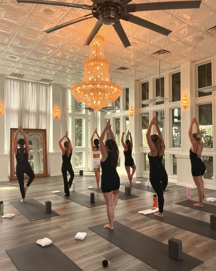 Women laughing at yoga bachelorette Kelowna